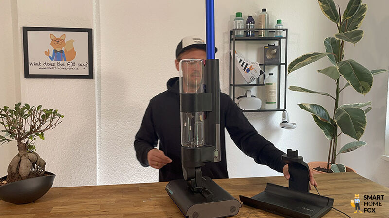 Dyson Wash G1 Verarbeitung der Station